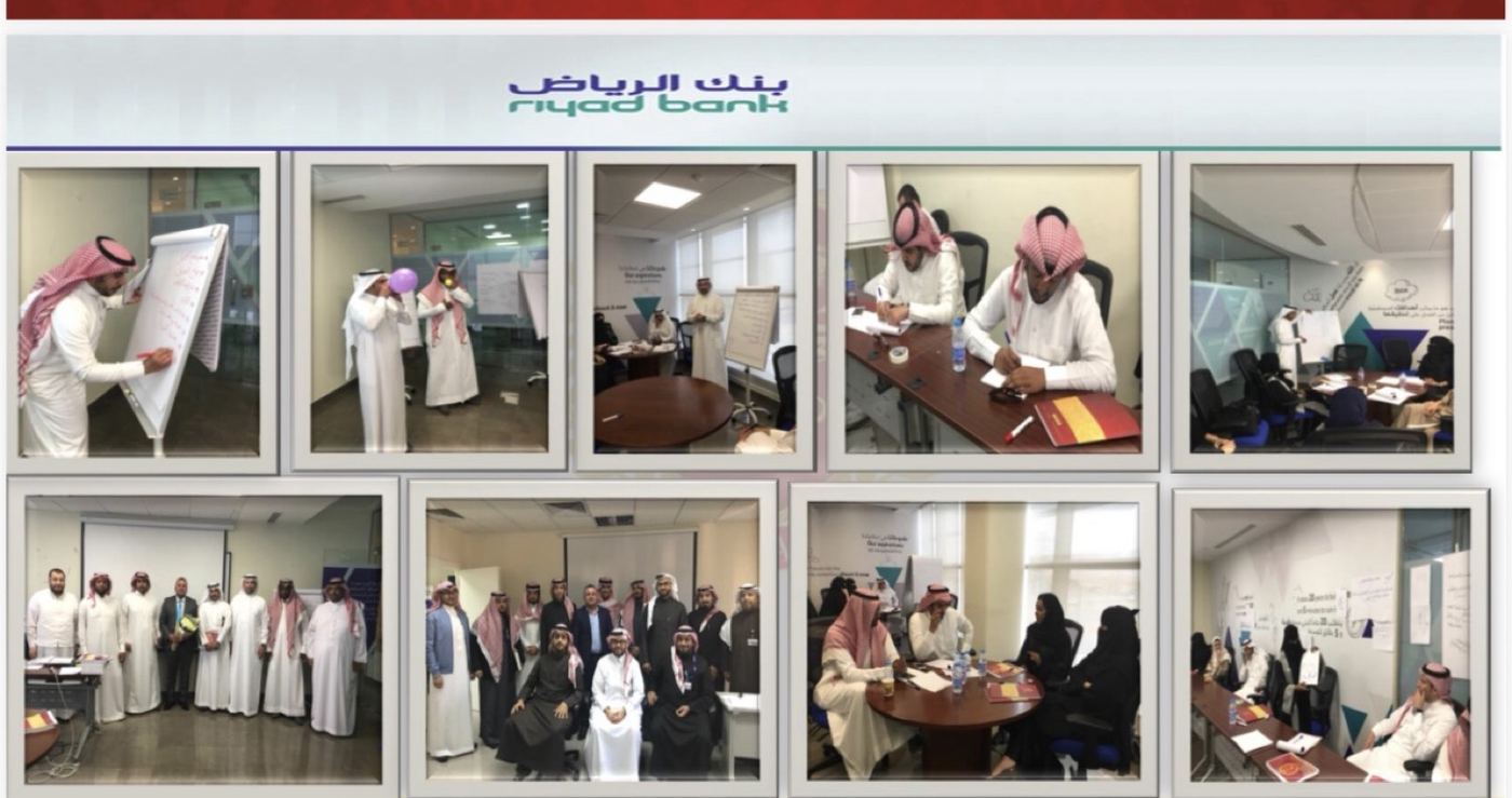 Corporate training program with Riyad Bank