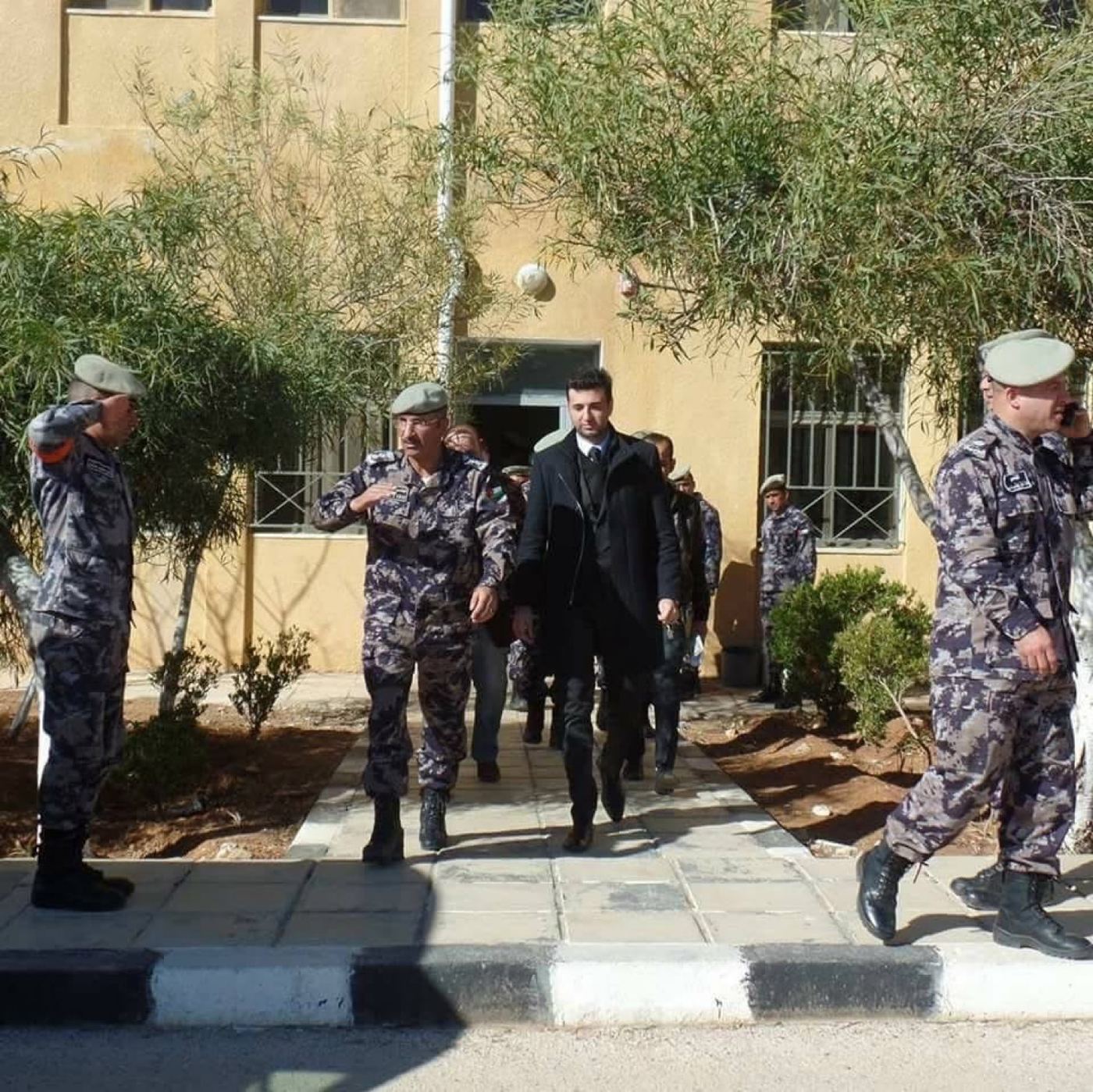 Jordan Civil Defence visit