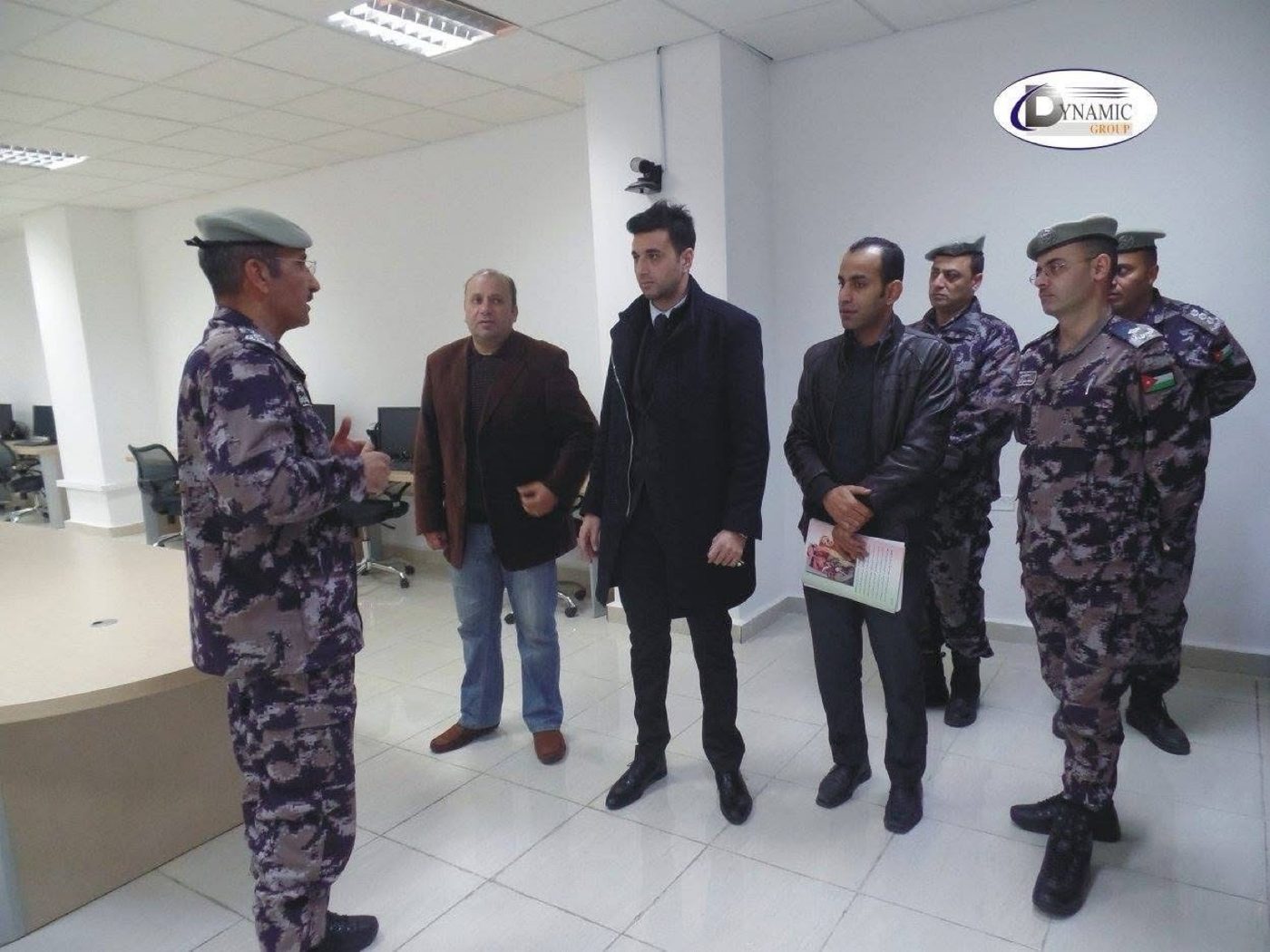 Field visit, Jordan Civil Defence