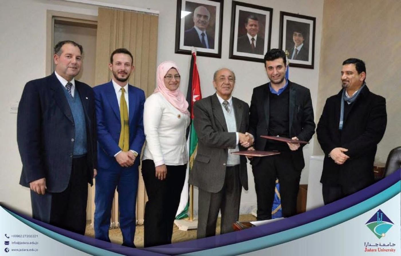 Jadara University agreement signing