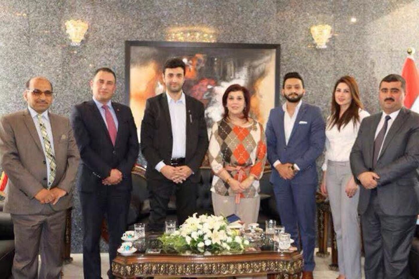 Visit of the Iraqi ambassador in Jordan