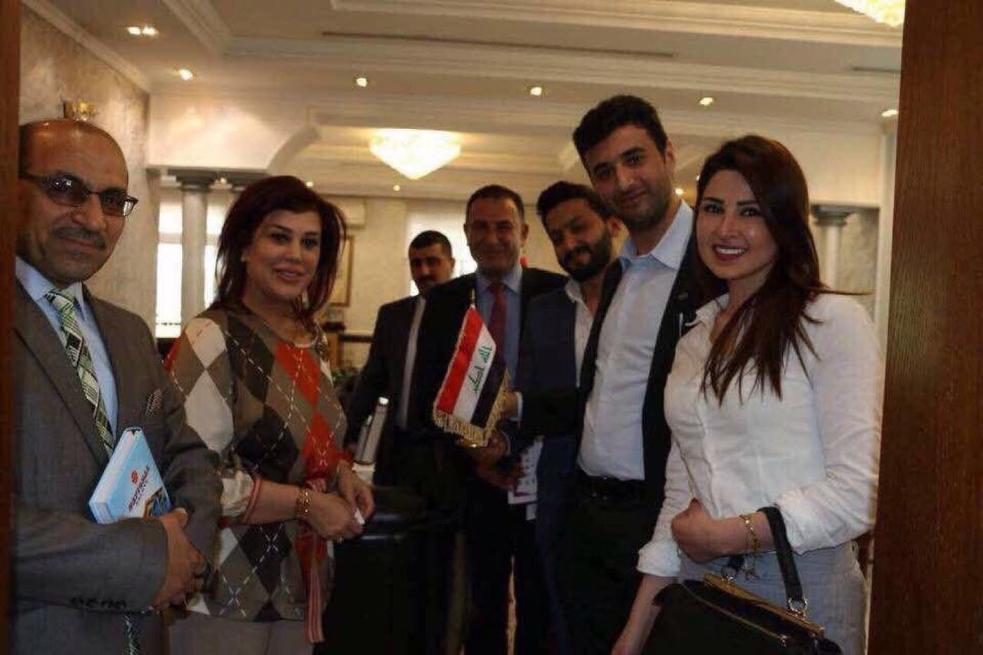 Iraqi ambassador visit, training center